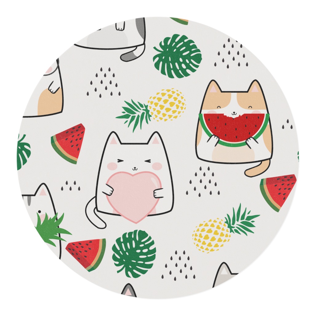 かわいい猫のマスキングテープ