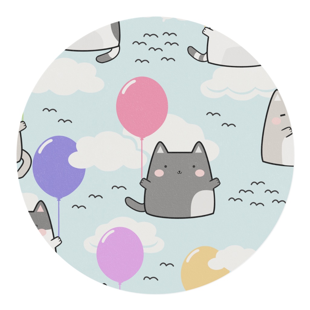 かわいい猫のマスキングテープ