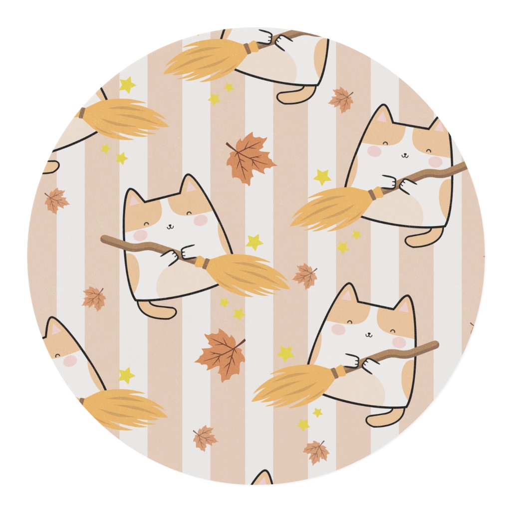 かわいい猫のマスキングテープ