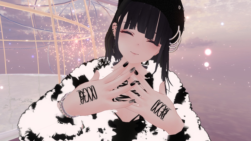 くろなつちゃん用メイクセット/ネイル