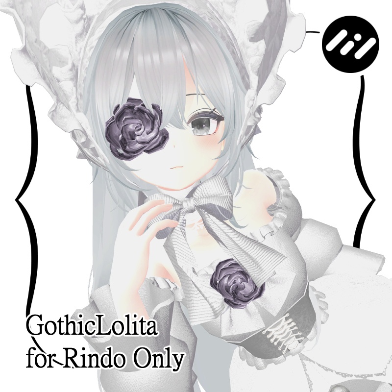 【竜胆ちゃん専用衣装】WhiteLolita for_Rindo