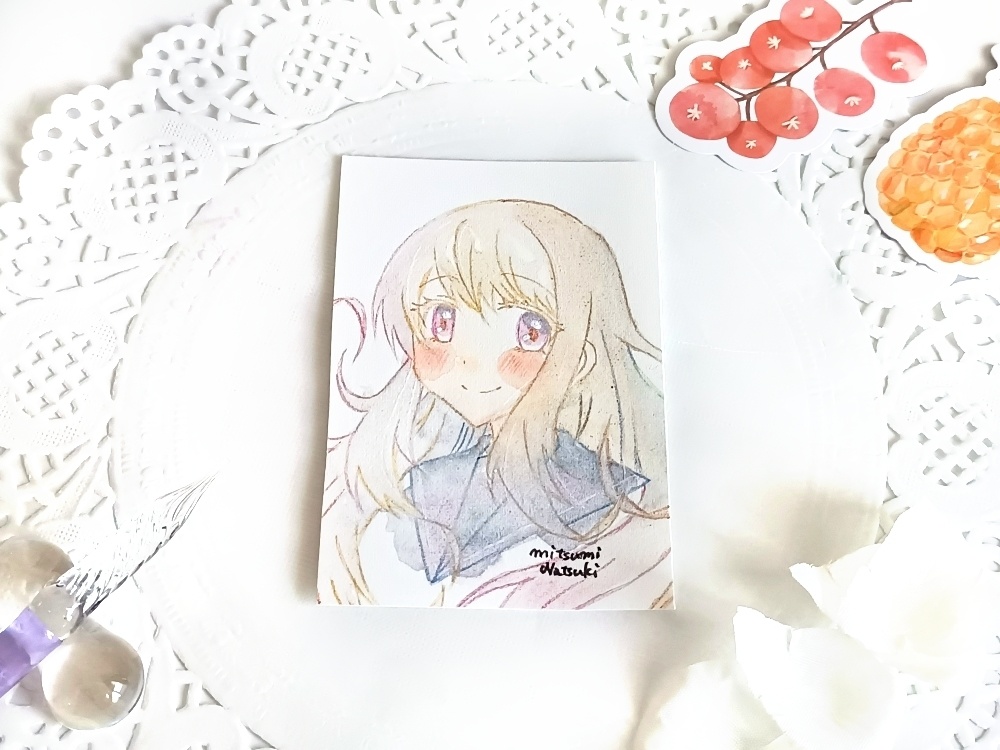 トレカサイズ原画【爽風】