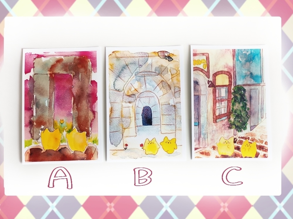 にゃんぷっぷーポストカード