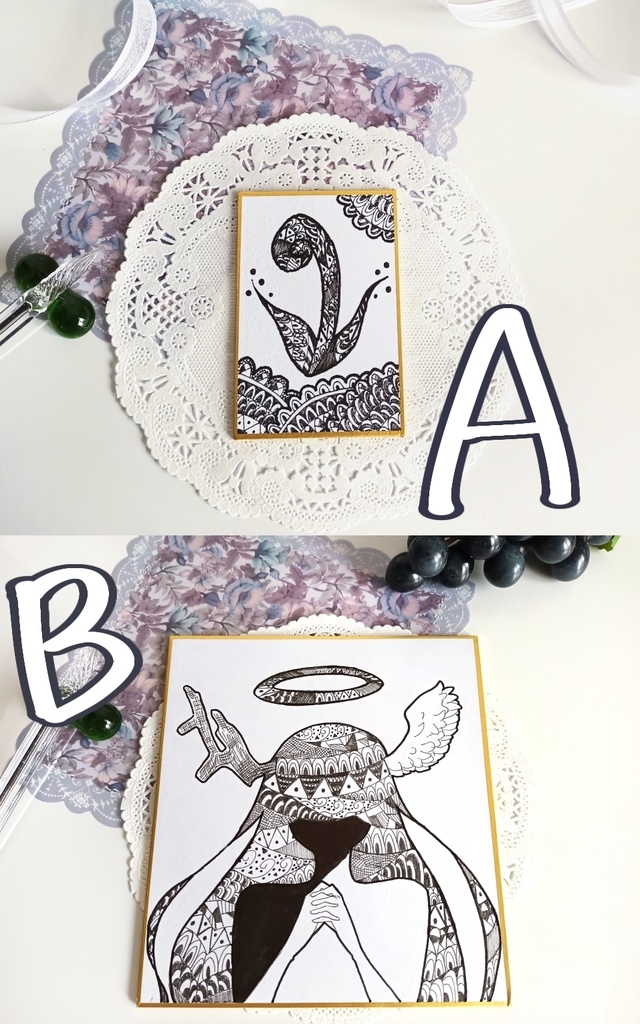 【アナログ原画】感情の発露