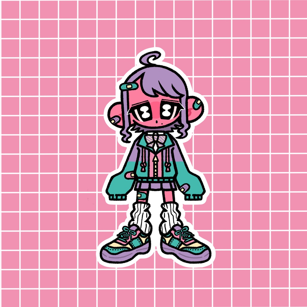 PELA DOLL ステッカー NO.4