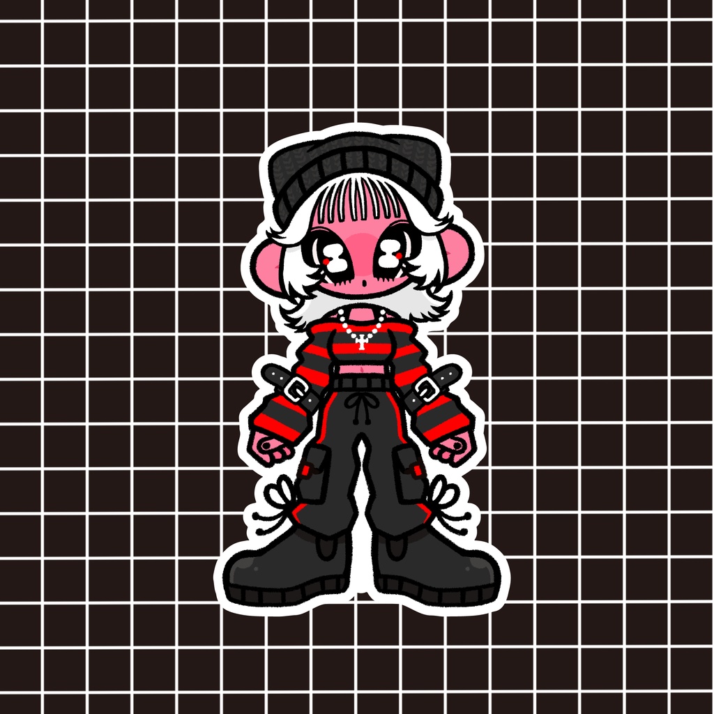 PELA DOLL ステッカー NO.6