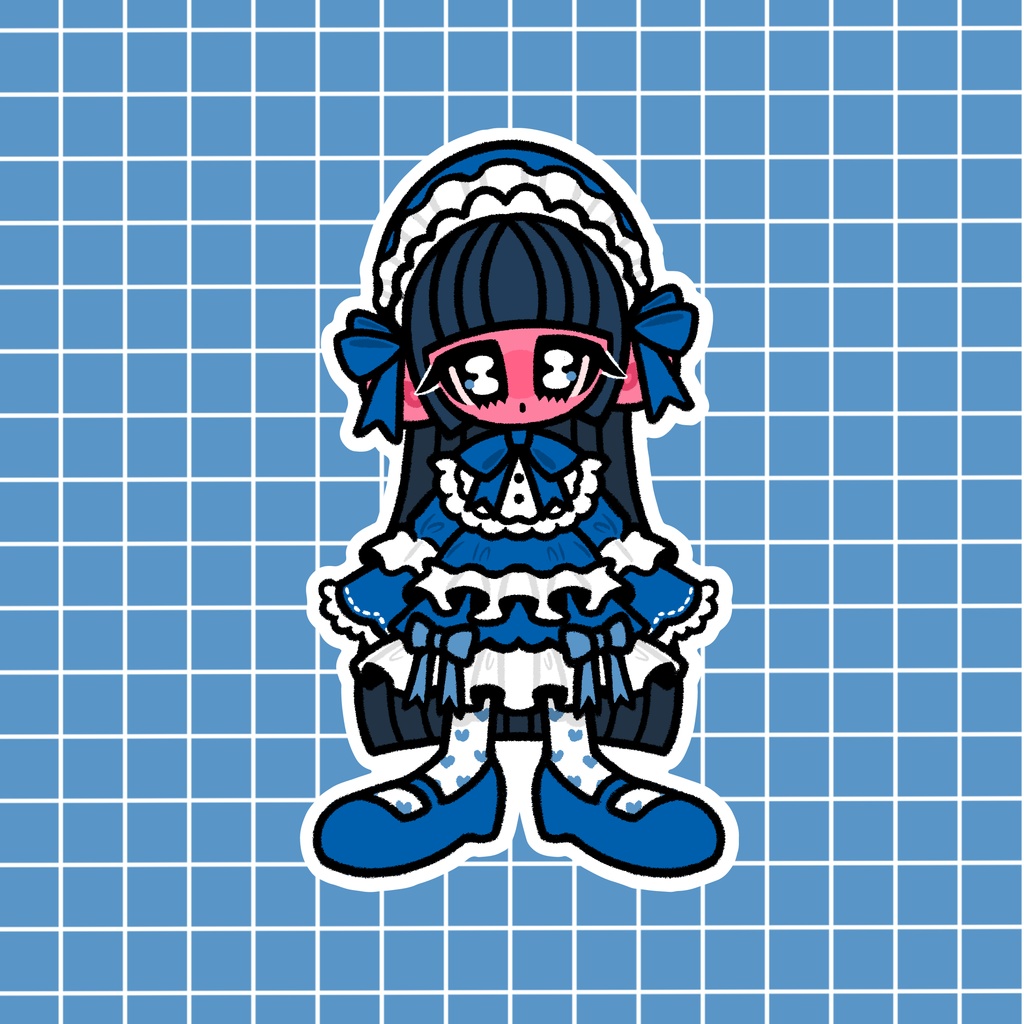 PELA DOLL ステッカー NO.8