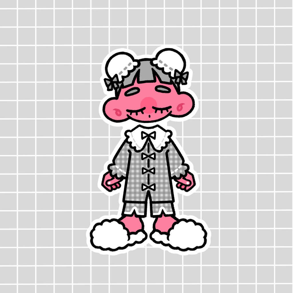 PELA DOLL ステッカー NO.9