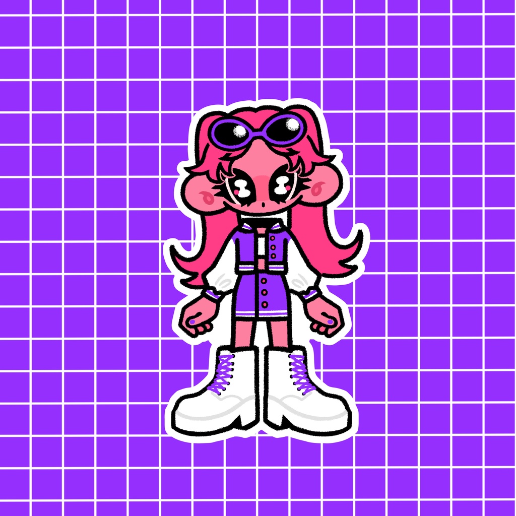 PELA DOLL ステッカー NO.10