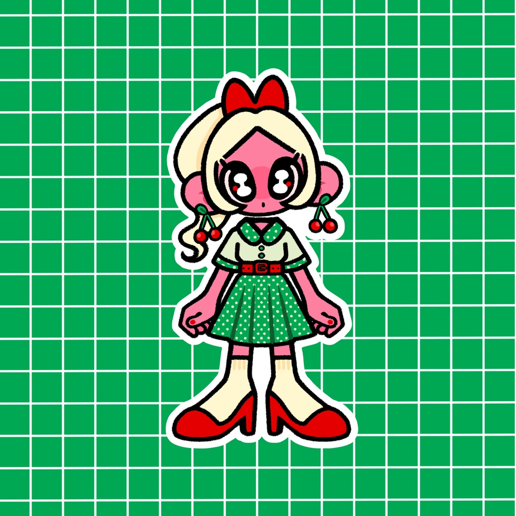 PELA DOLL ステッカー NO.11