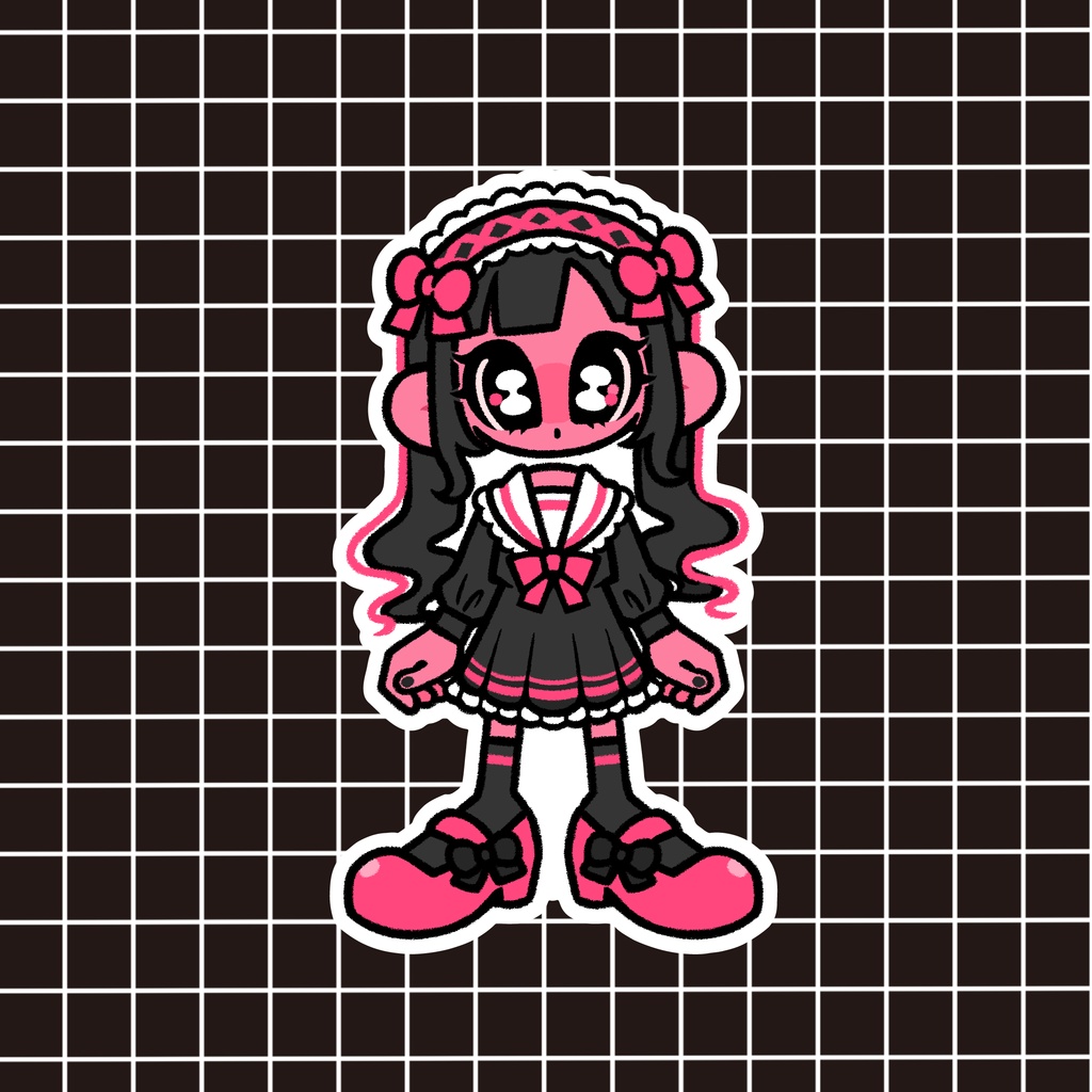 PELA DOLL ステッカー NO.12