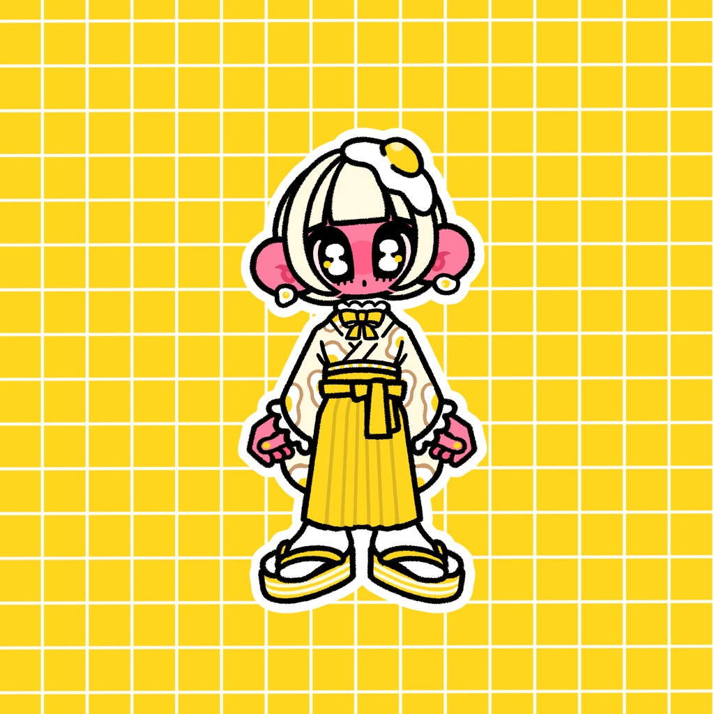 PELA DOLL ステッカー NO.13