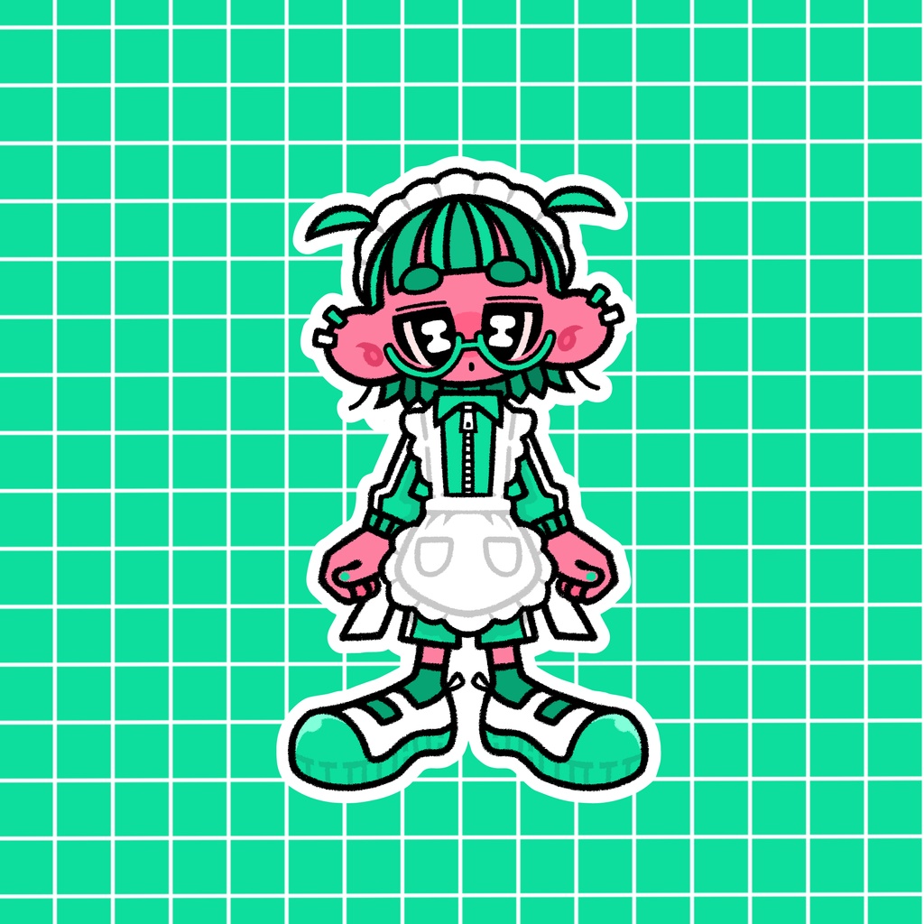 PELA DOLL ステッカー NO.17