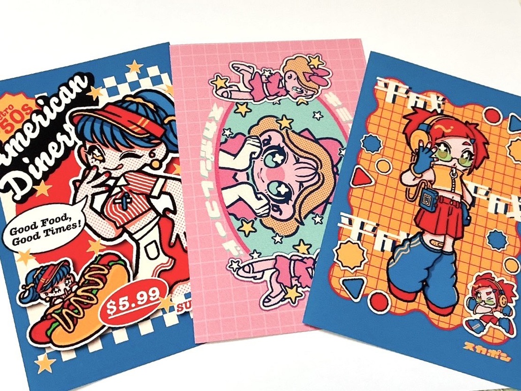 ポストカード３枚セット①