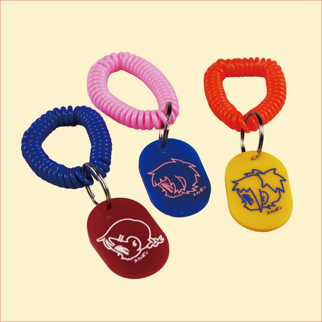 ランダム！レトロキーホルダー！