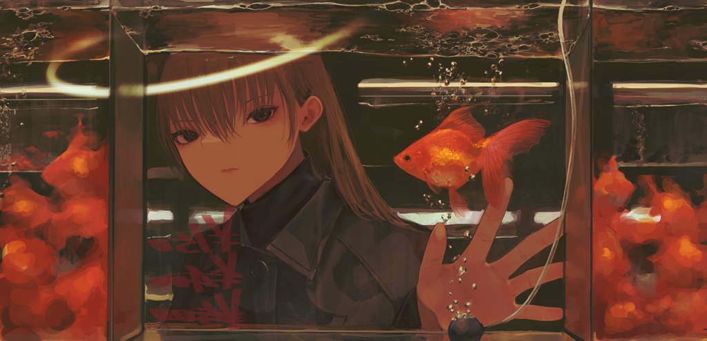 複製画「近眼」※現品一点限り