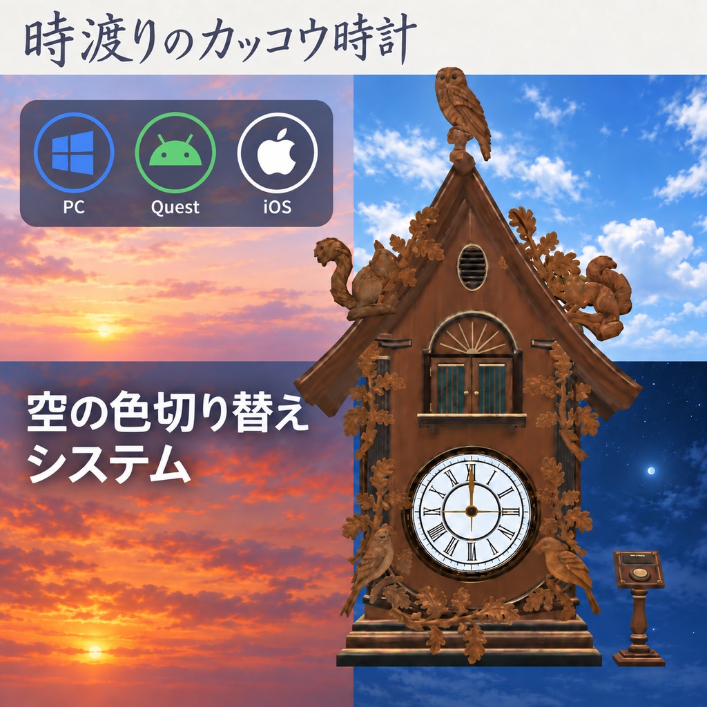 時渡りのカッコウ時計