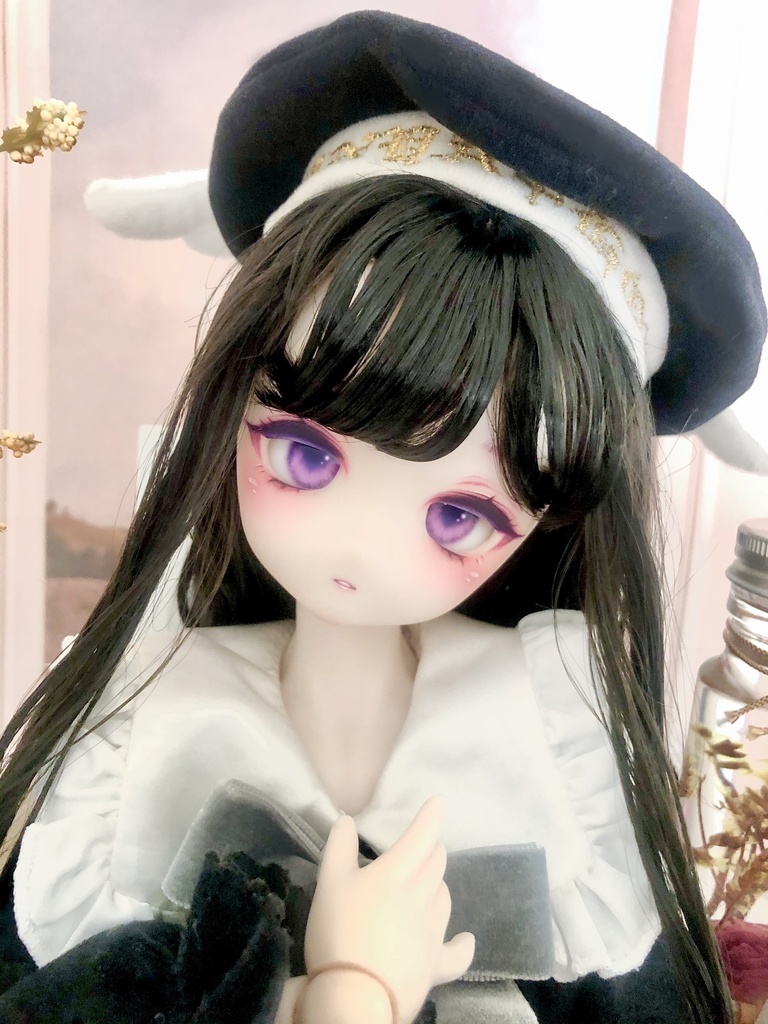 ボークス DDH-27 セミホワイト カスタム ドールヘッド MDD