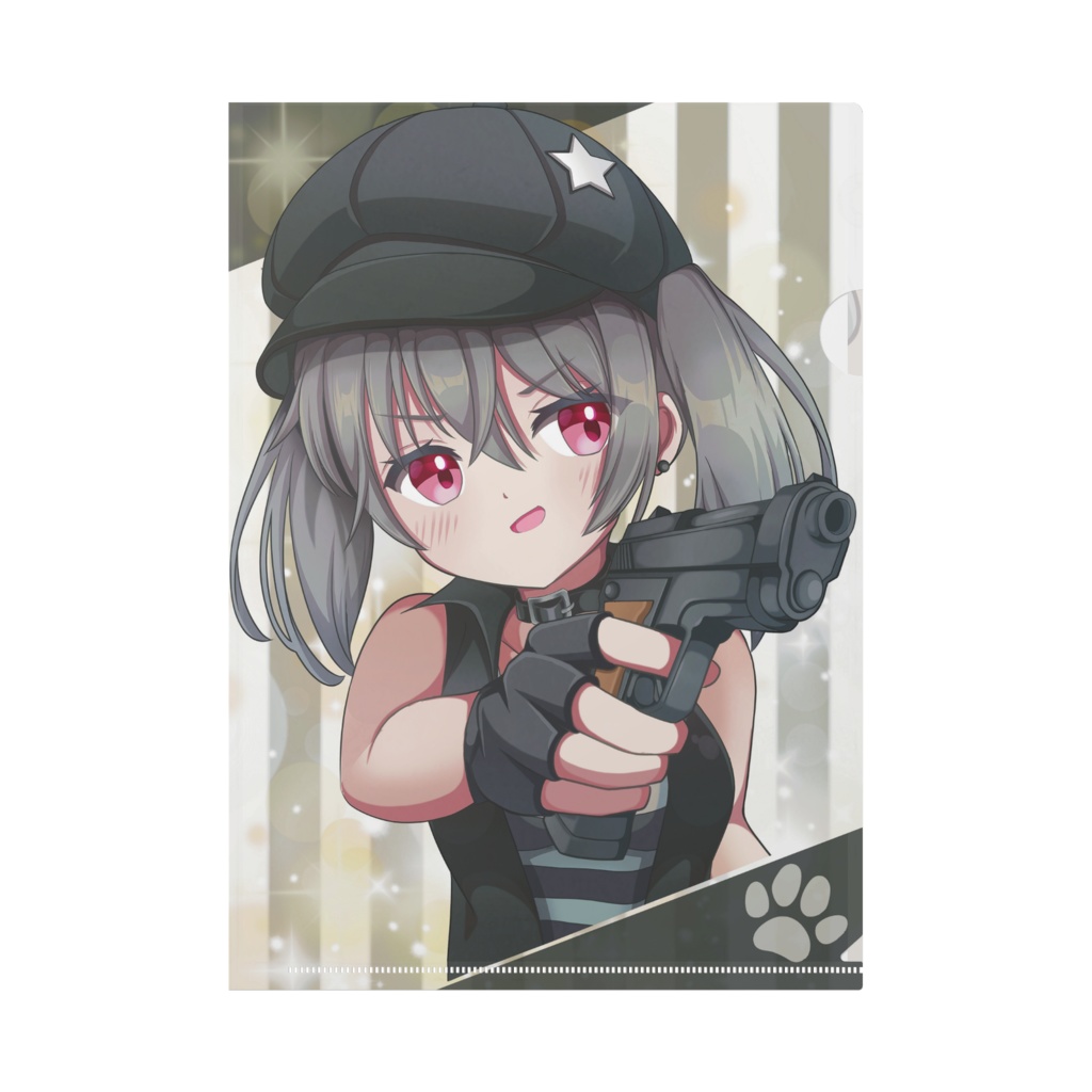 アライグマたいちょー オリジナルクリアファイルA4