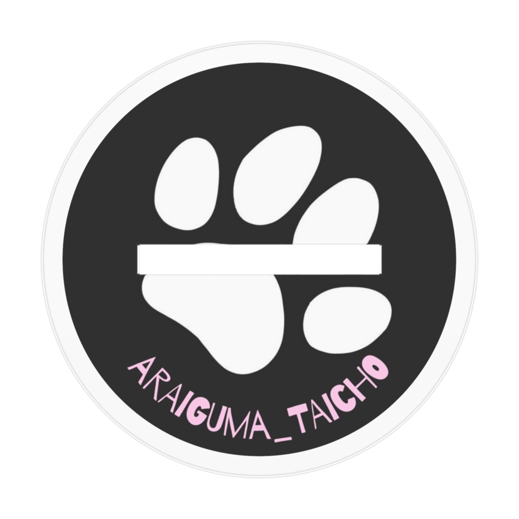 オリジナルアクリルスタンド (ラクーン×たいちょー)70×70mm