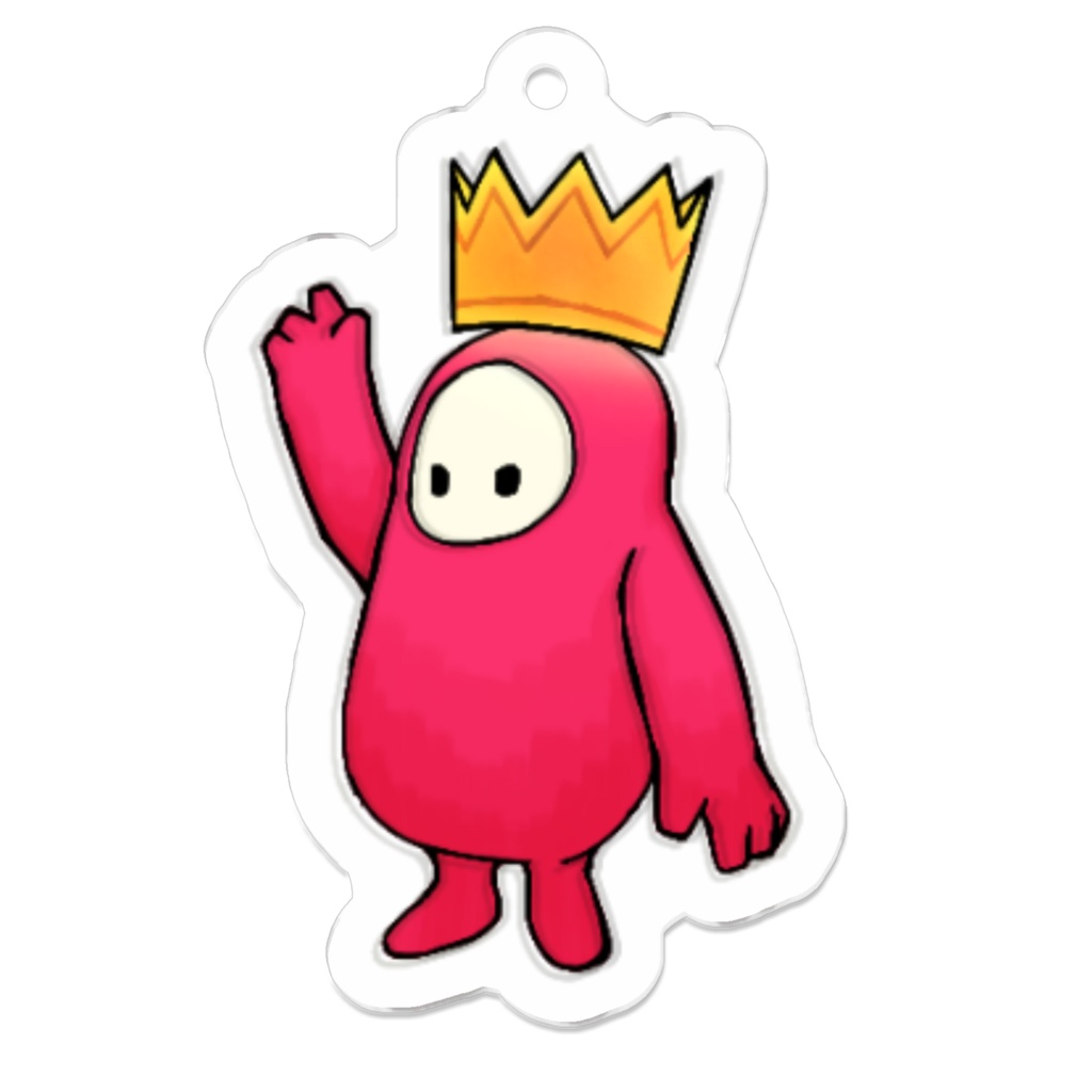 フォールガイアクリルキーホルダー(ビクトリー！)