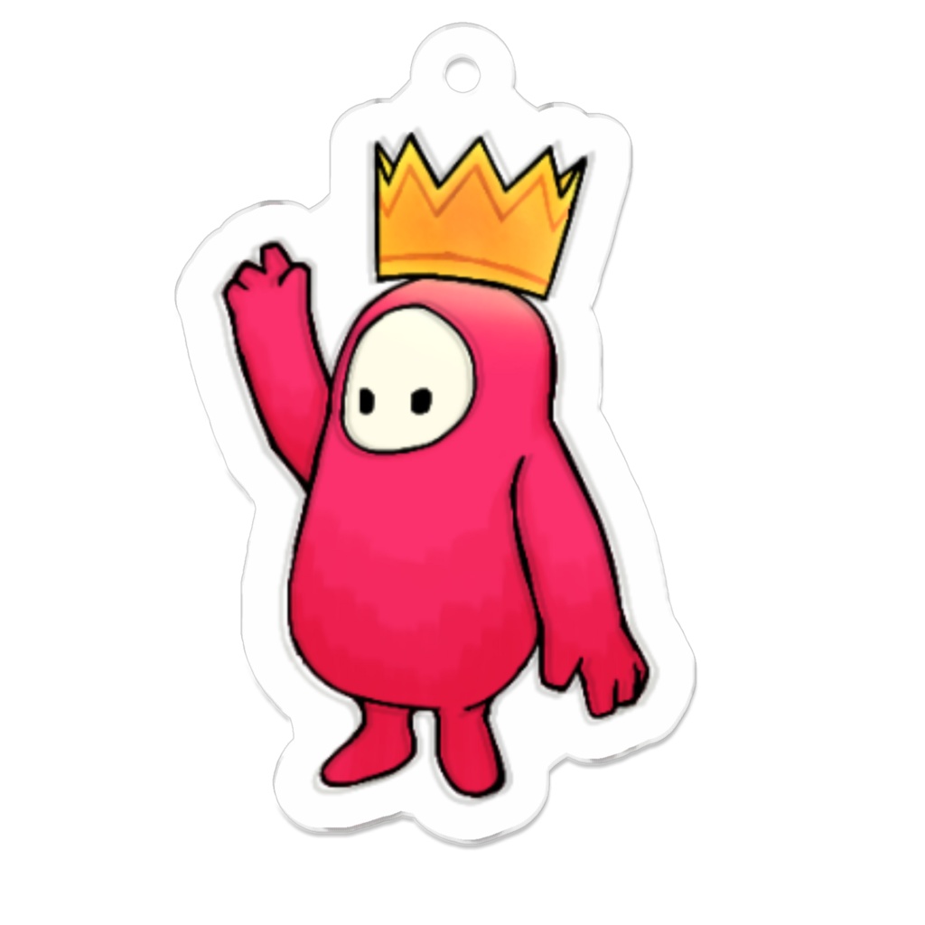 フォールガイアクリルキーホルダー(ビクトリー！)