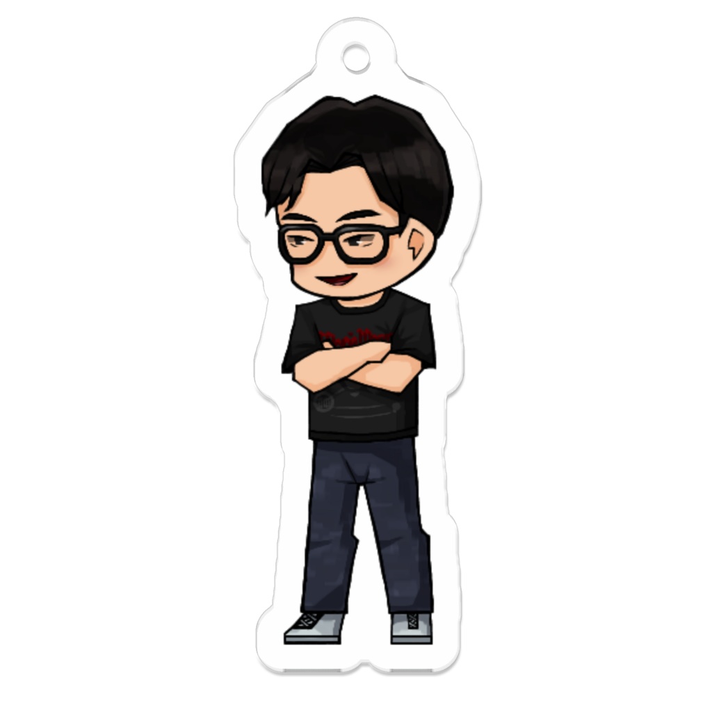 ラオル風アクリルキーホルダー(ソードフィッシュ氏)