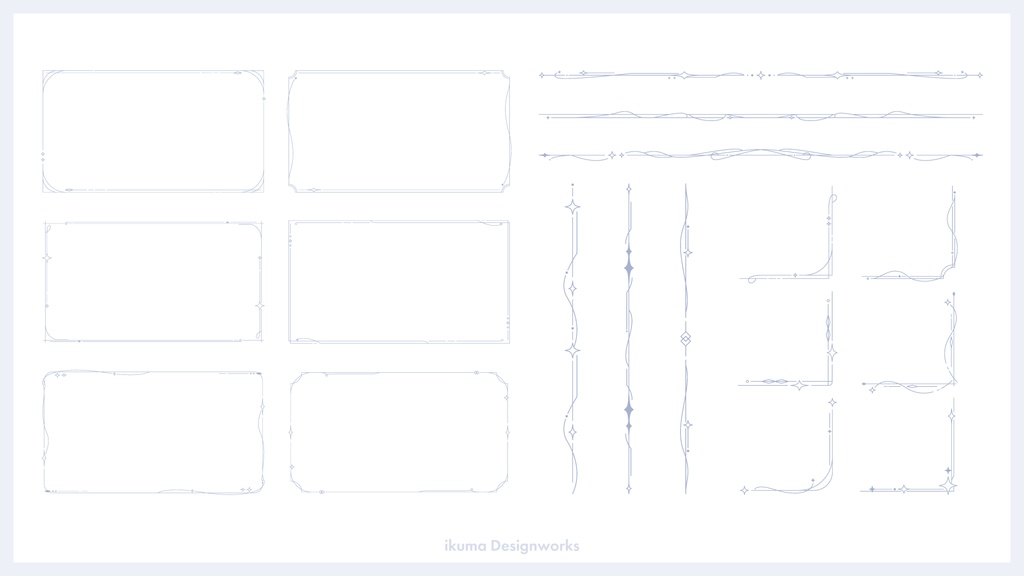 【Xフォロー&RPで利用可】アンティークフレーム素材