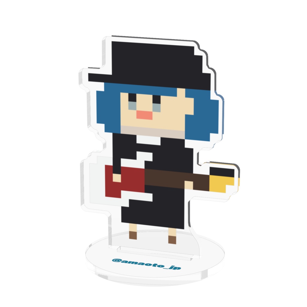 ドット絵あまおと丸のアクスタ