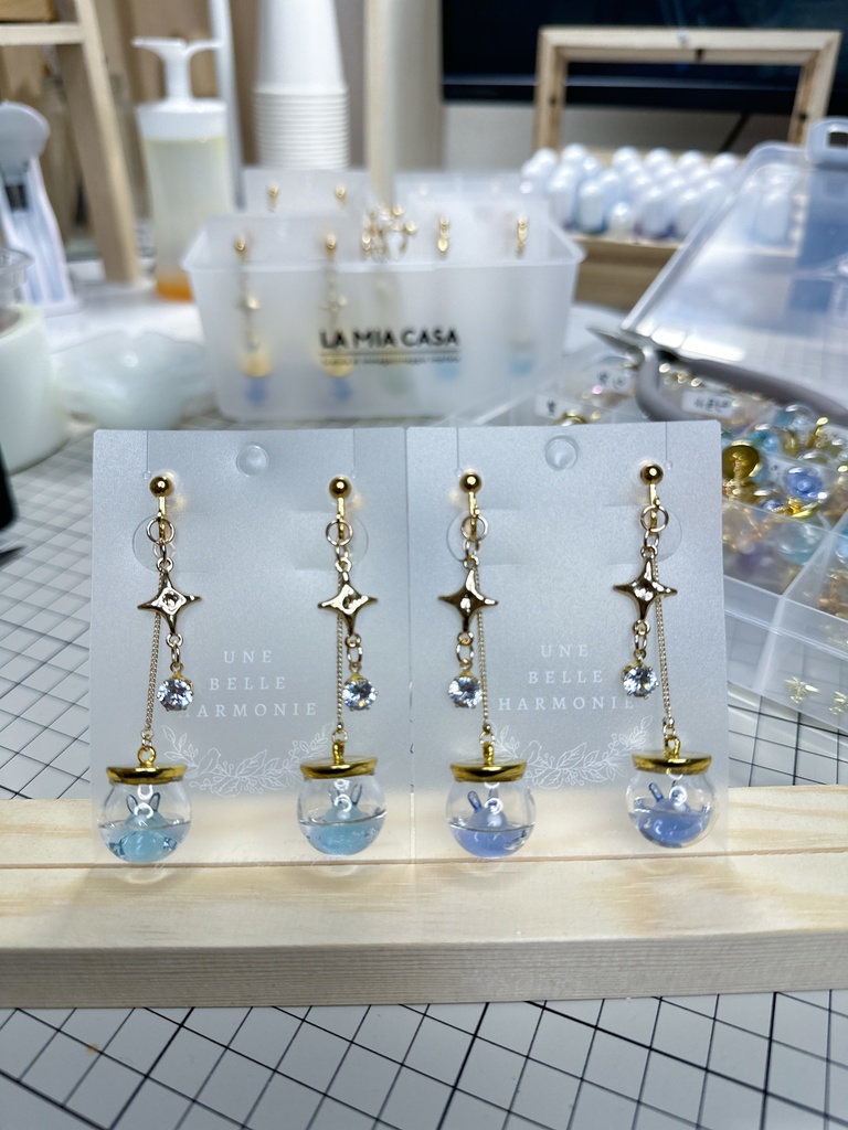 ビン詰め仙霊ちゃんイヤリング ver.2