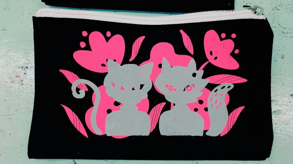 花畑ケモミニバッグ&ポーチ