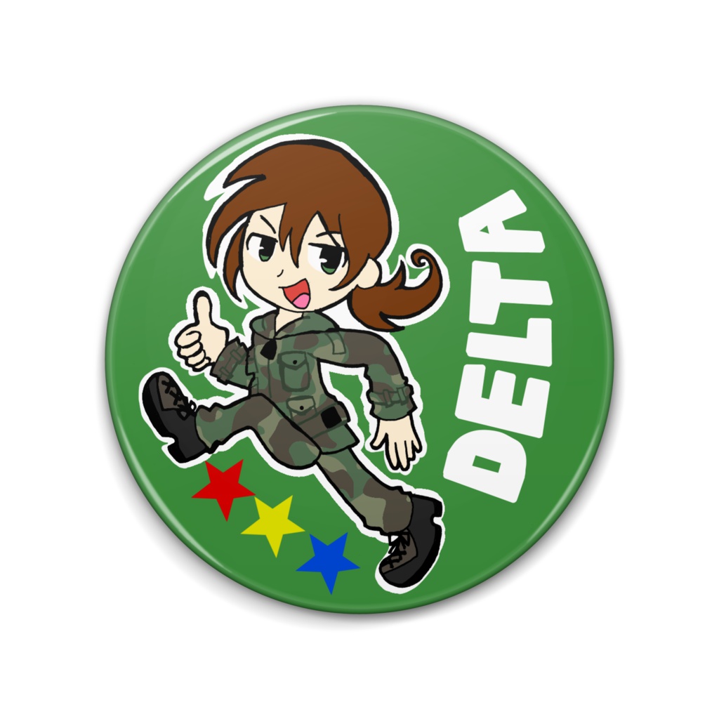 【再販Ver.】リプバッジ - デルタ