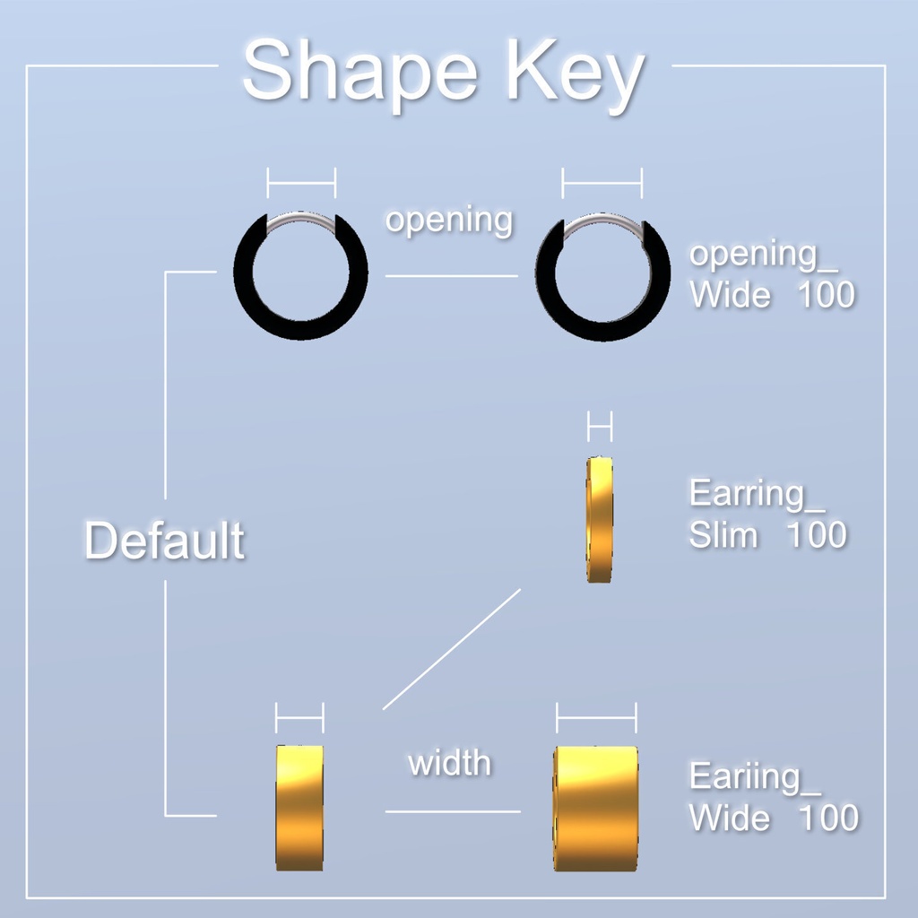 シンプルフープピアス『HoopEarring』
