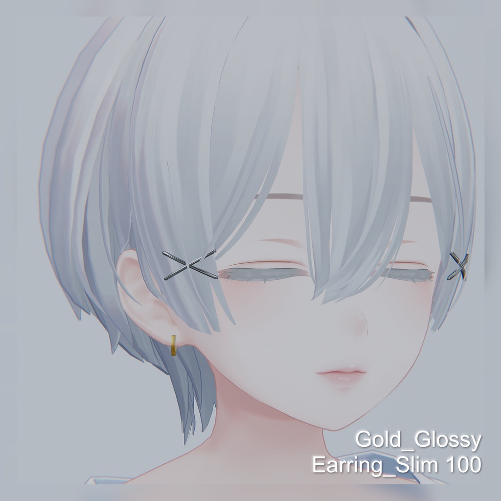 シンプルフープピアス『HoopEarring』