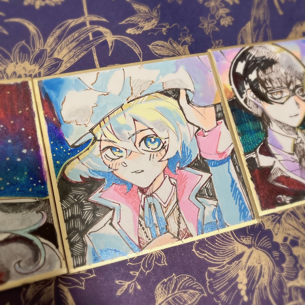 ホイソリフリ色紙