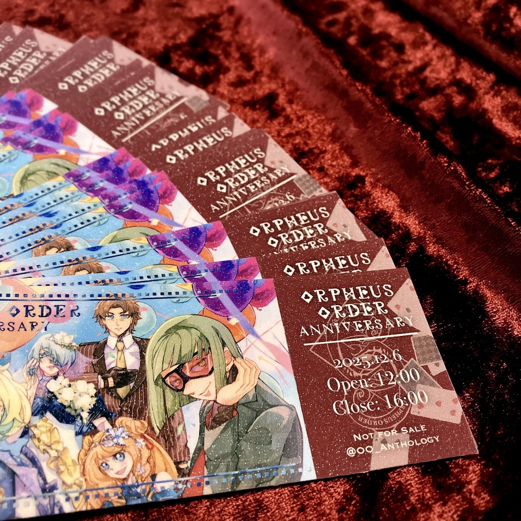 オルペウス・オーダーアンソロジー「饗宴はパズルの調べ」【イクスクエスト5新刊】