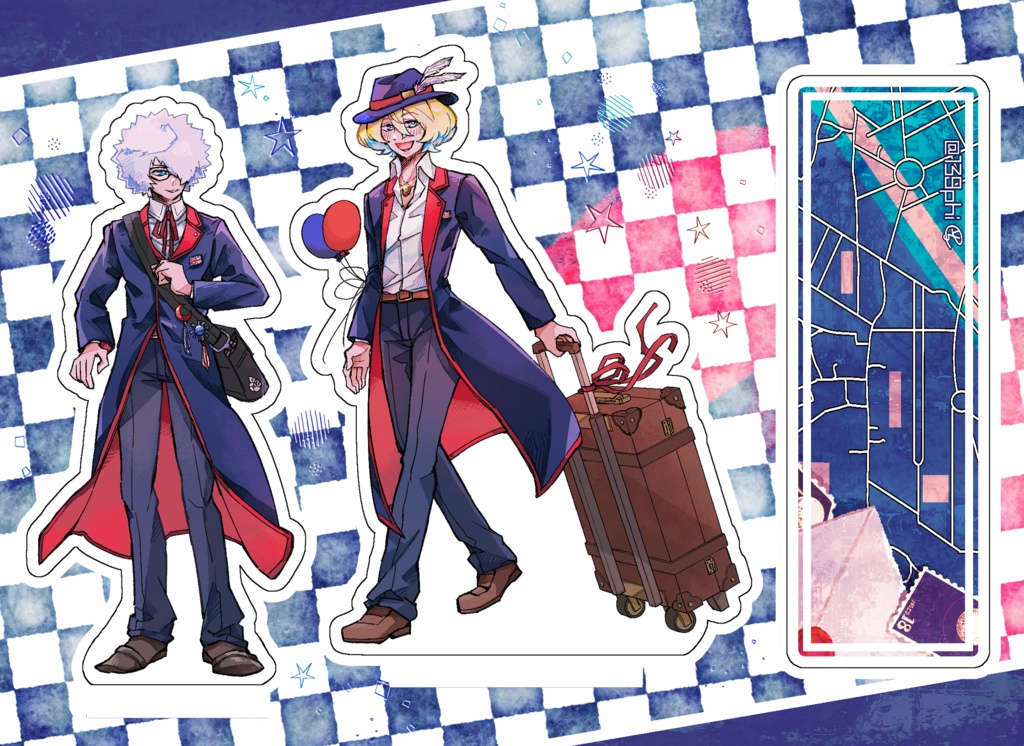 ルーク＆フリーセル旅アクリルスタンド