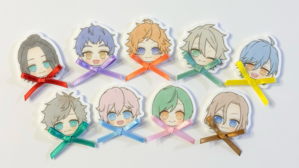 A3! リボンつきヘアクリップ