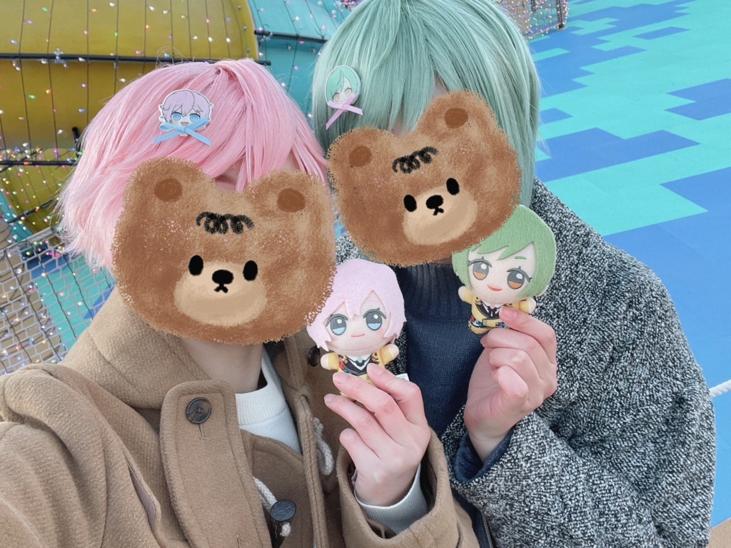 A3! リボンつきヘアクリップ