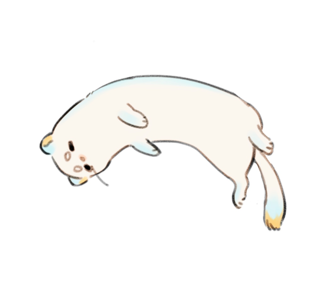 Weasel Vhyt Keychain (B)