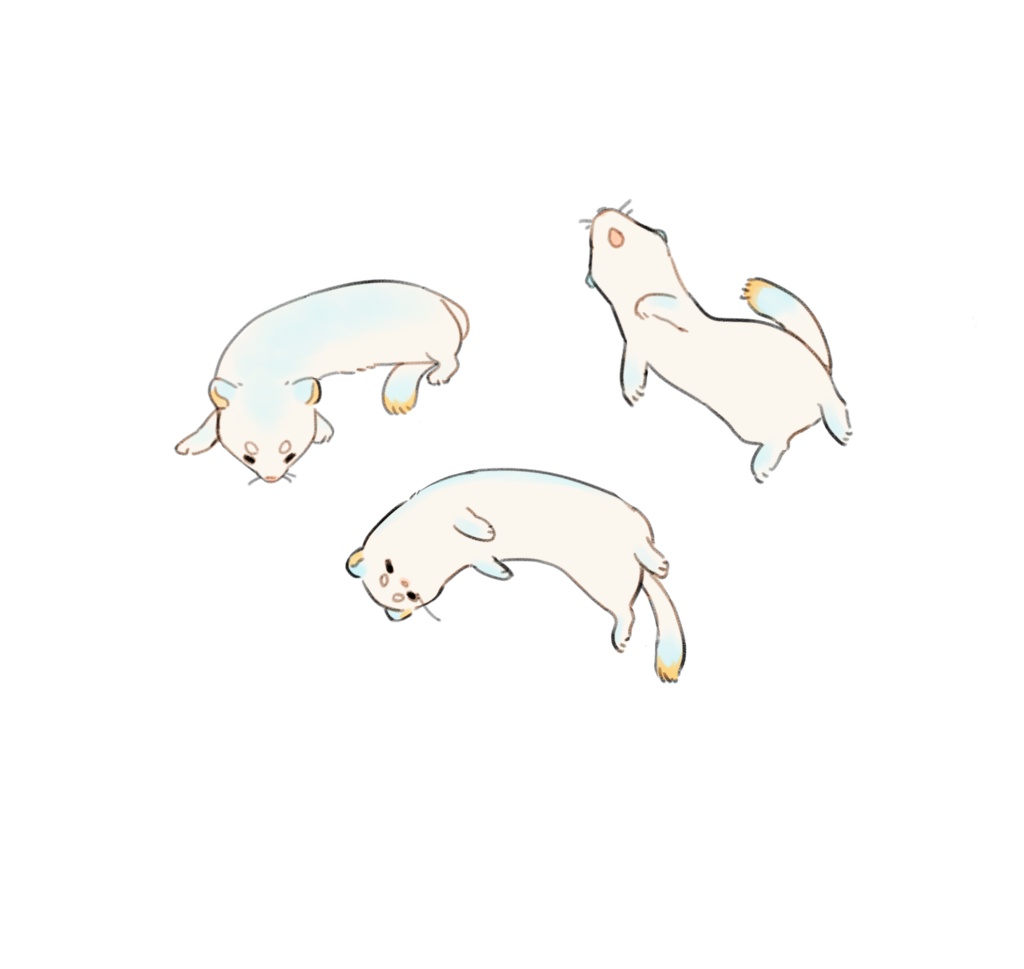 Weasel Vhyt Keychain (C)