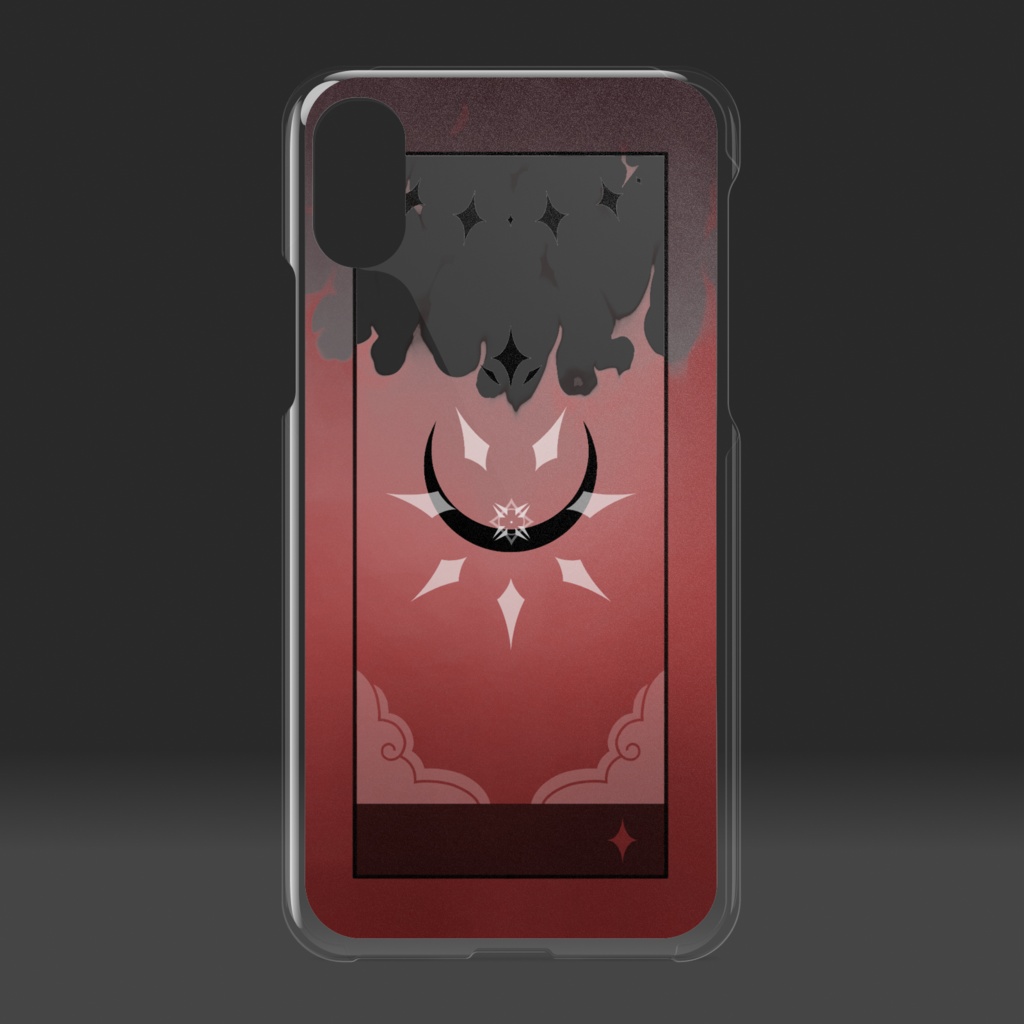 【Redesigned】Dark Emperor Clear iPhone Case