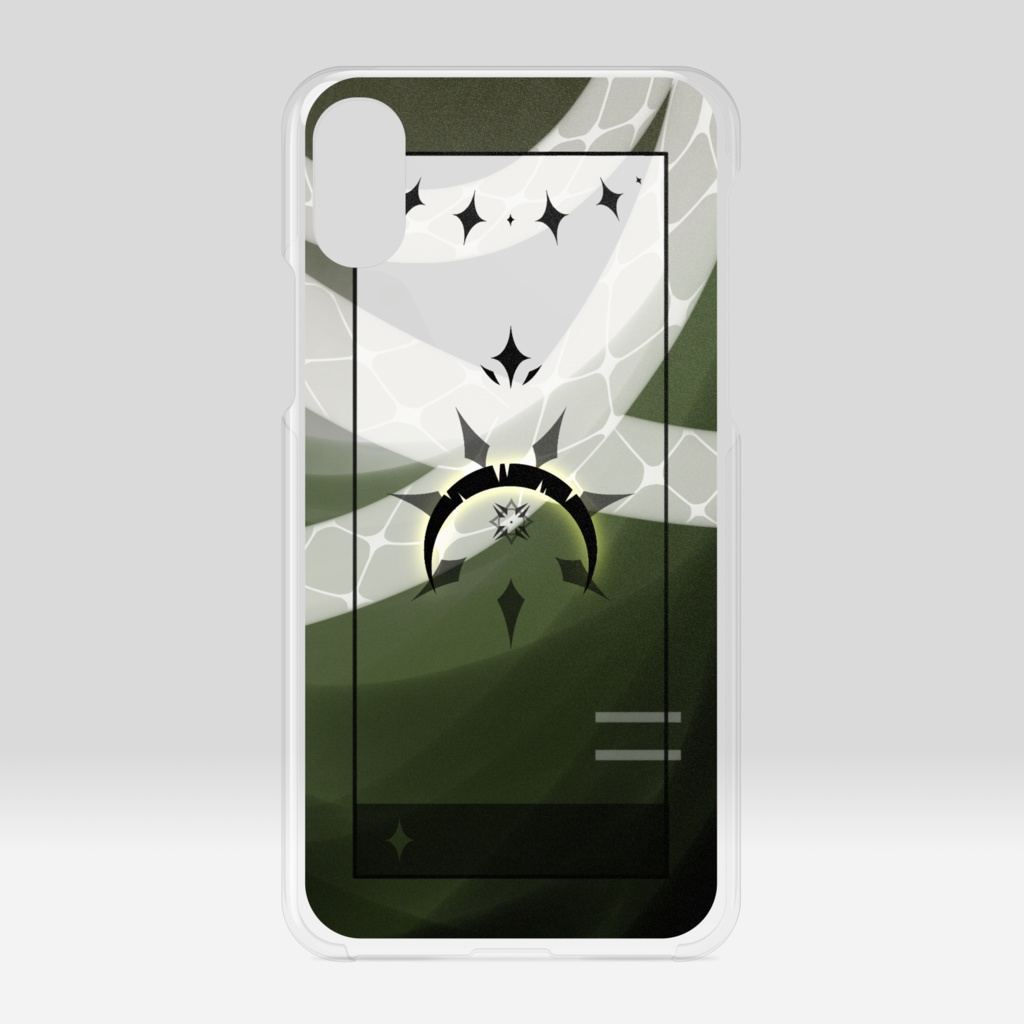 King Cobra Clear iPhone Case