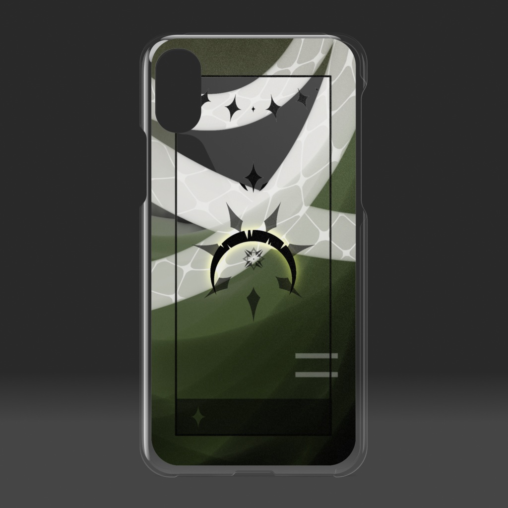 King Cobra Clear iPhone Case