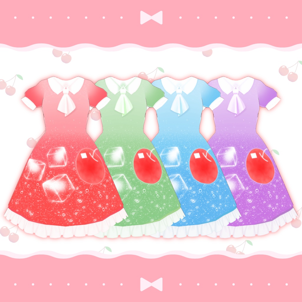 【無料】フロートドリンクコーデ【Vroid衣装】