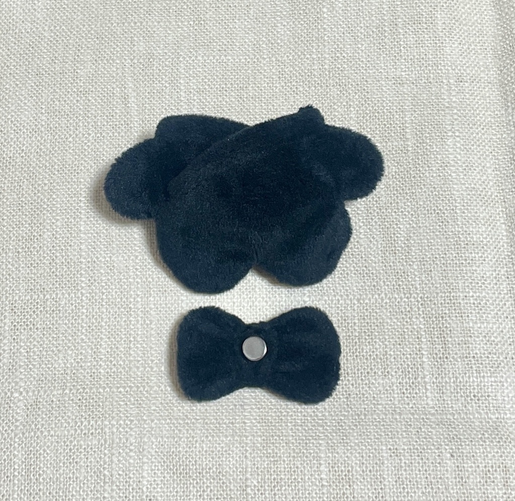 ねこ頭巾&着物風おくるみセット