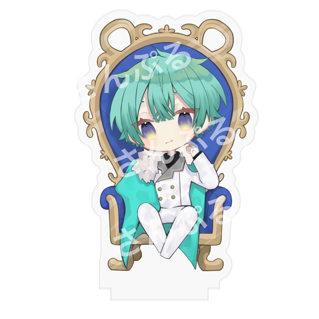 【倉板しら】アクリルスタンド～ハムちゃんKING～
