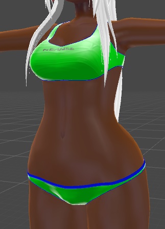 ニアナさん専用ビーチバレー風セパレートビキニ