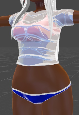 ニアナさん専用ビーチバレー風セパレートビキニ