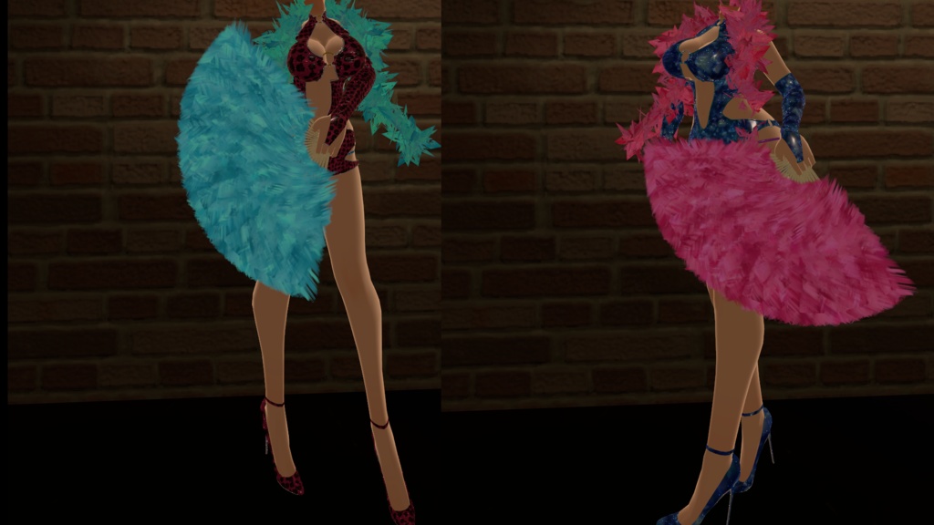 VRC向け ボディコンセット(首から下素体付き)